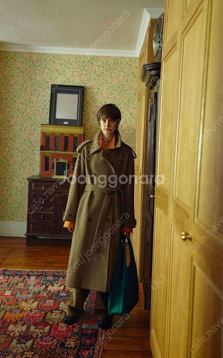 MOONDAL 문달 울 트렌치 코트 Wool Trench Coat--1