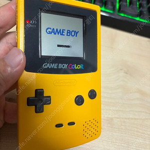 닌텐도 gbc 게임보이 컬러 백라이트 개조