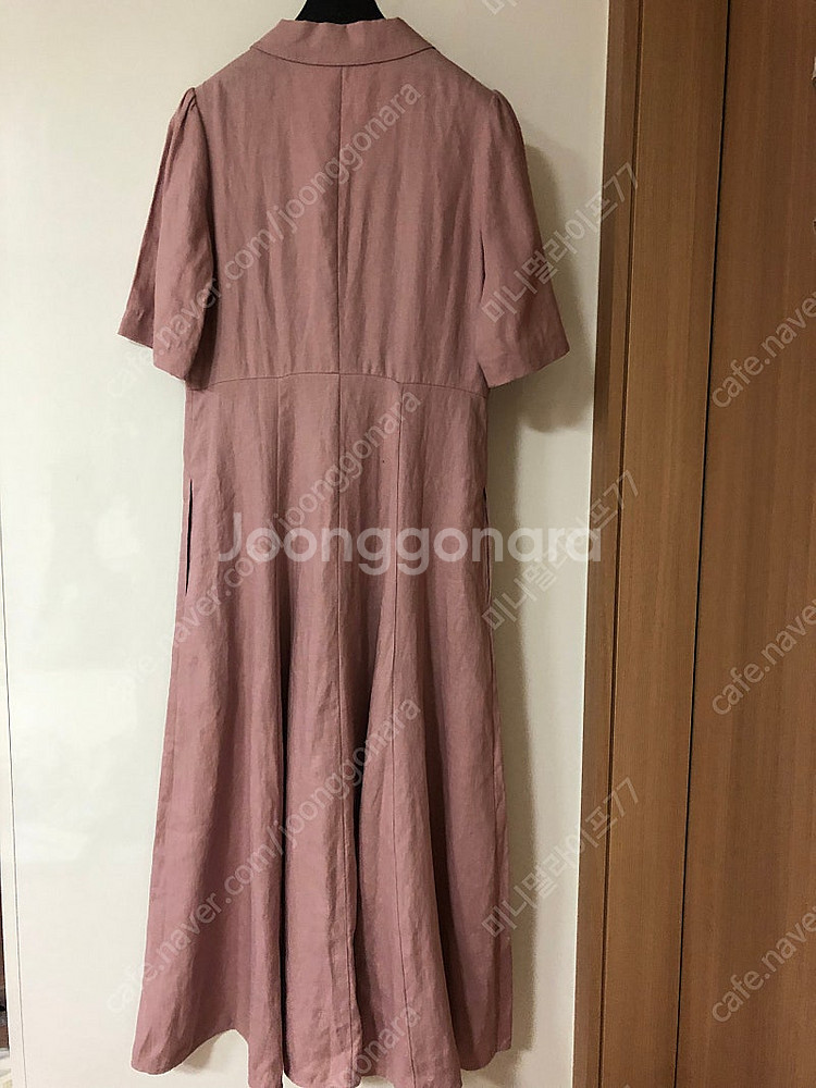 오르 orr 20년 린넨100 카라 반팔 원피스 원피스...--6