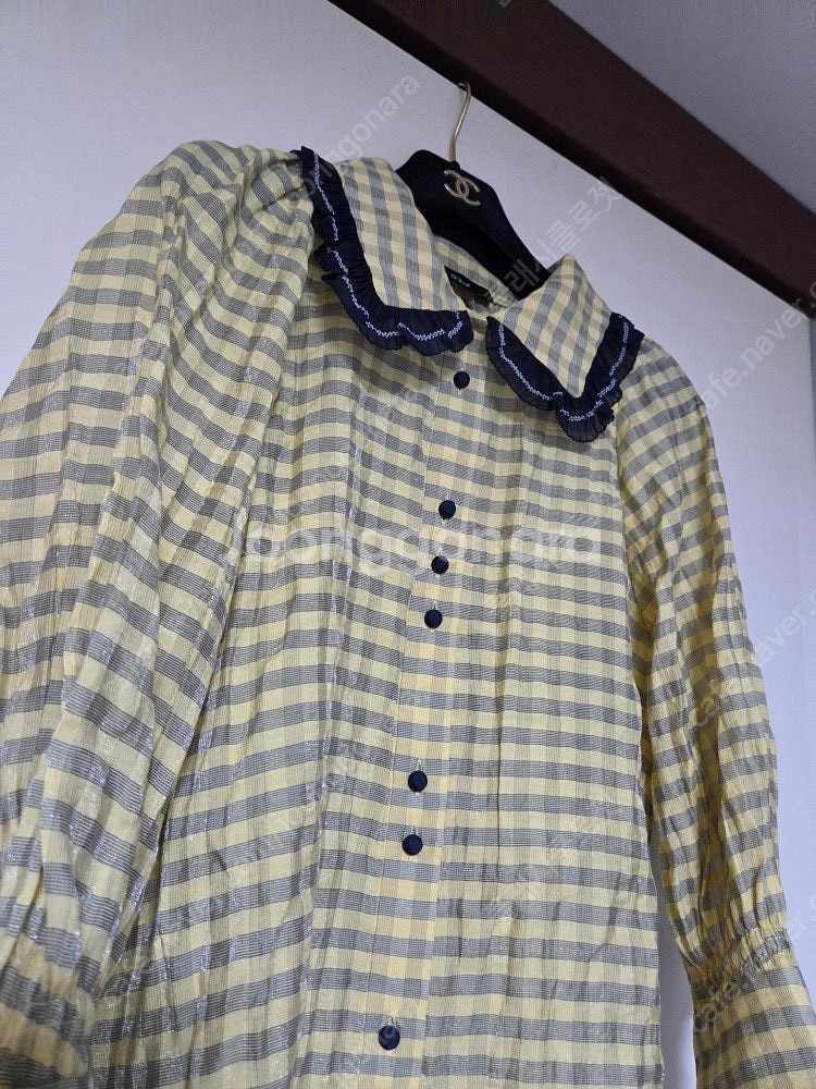 오즈세컨 20 체크 블라우스 (55) 무료 배송--1