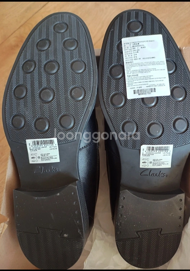 클락스(Clarks)남성구두 블랙 UK 7.5(운동화기...--6