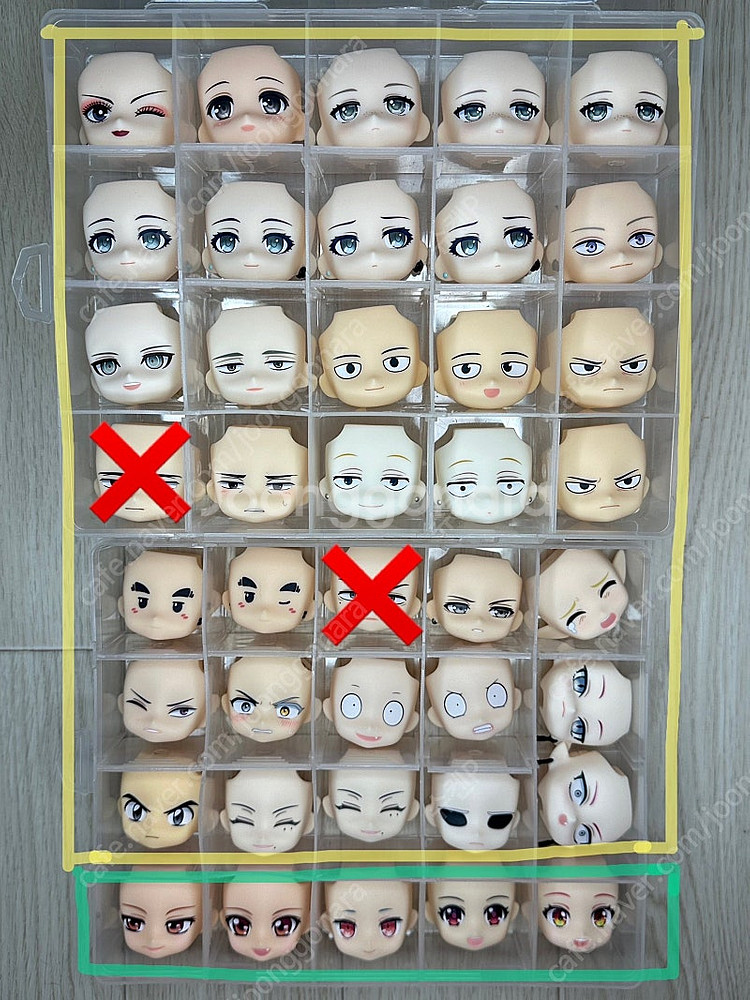 넨도로이드 얼굴 페이스 소분 판매--5