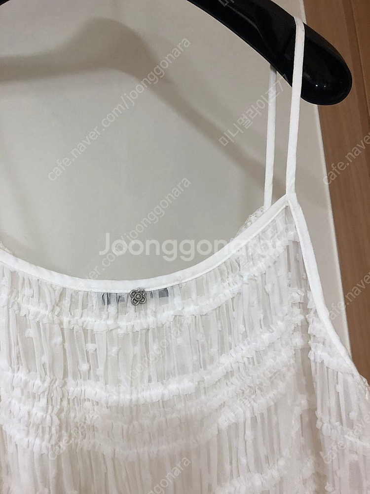 써스데이아일랜드 레이스 시스루 레이어드 아일렛 슬리브리...--8