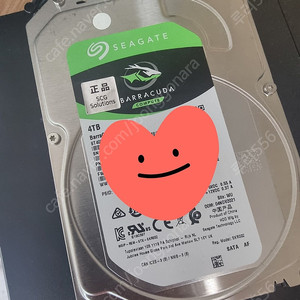 씨게이트 바라쿠다 4t HDD팝니다