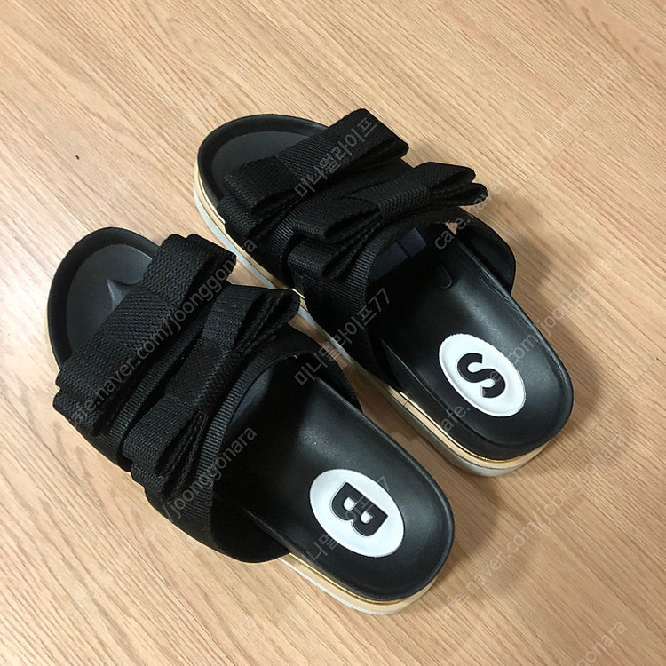 슈콤마보니 리본 샌들 240 슬리퍼 여행룩 휴가룩 370--1