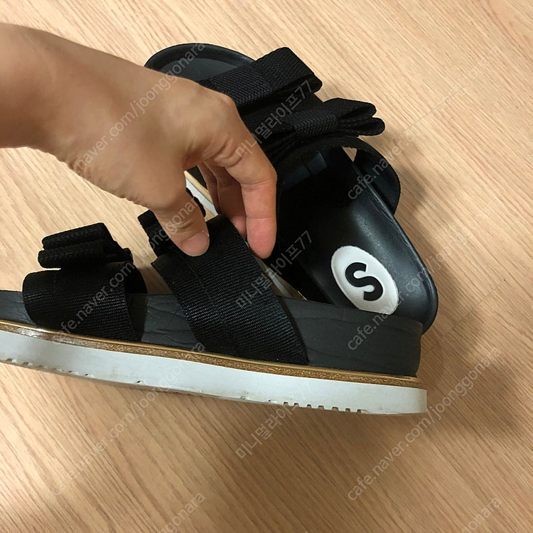 슈콤마보니 리본 샌들 240 슬리퍼 여행룩 휴가룩 370--2