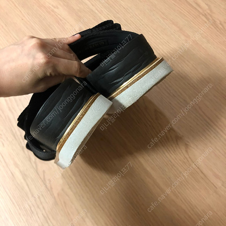 슈콤마보니 리본 샌들 240 슬리퍼 여행룩 휴가룩 370--5