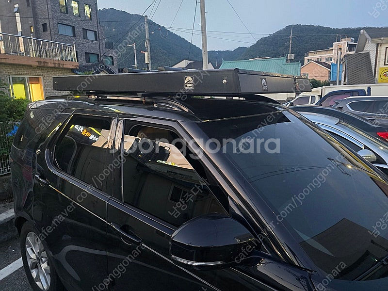 트랩오버랜드 엔트립 4p 판매합니다. 초슬림 루프탑텐트--2