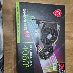 MSI RTX4060TI 게이밍X 8G