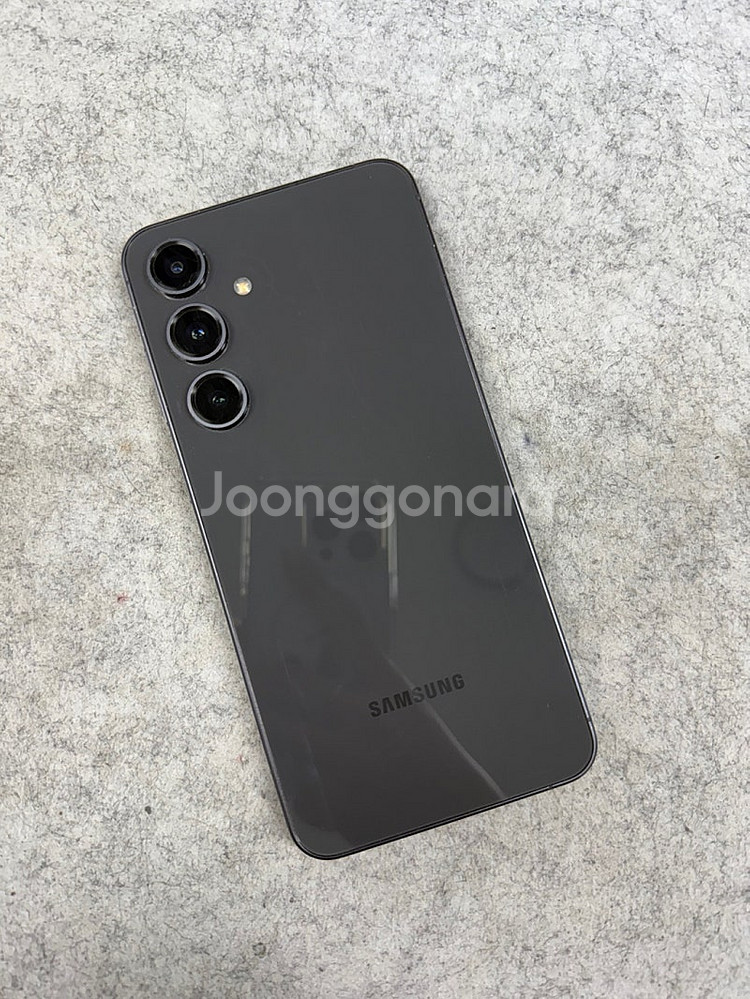 갤럭시S24FE 블랙 256G 무잔상 가성비 단말기 실...--1