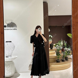 바이씨니 제작물결 트위드 블랙 키작녀ver