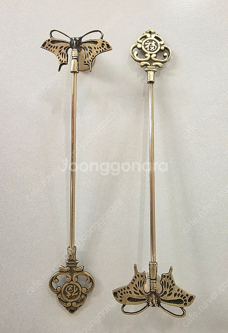 골동품 엔틱소품 빈티지샾 촛불끄는나비 추억근대사 황동스...--1