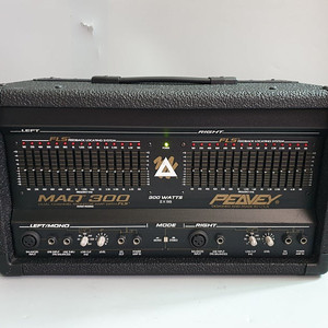피베이 PEAVEY 300W 앰프+DELTAFEX 멀티 이펙트+AT10 PA 스피커