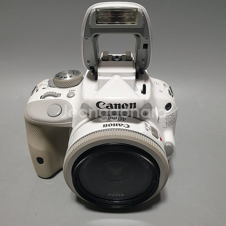 캐논 EOS 100D DSLR 화이트+40mm+50mm...--1