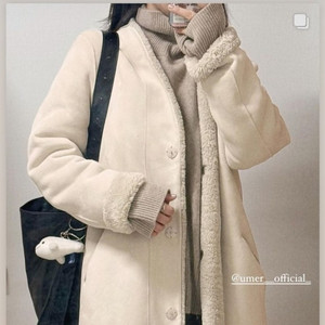 (새제품)유메르 뮤즈 양면 리버시블 베이지