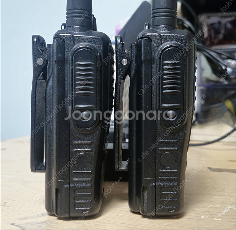 국산 유니모 업무용 무전기 pz-400clear 2대 ...--2