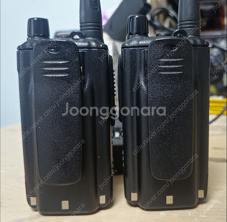 국산 유니모 업무용 무전기 pz-400clear 2대 ...--3