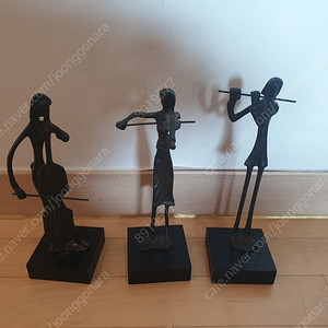 바이얼린, 첼로, 풀룻 황동주물 주석 인형(인천)