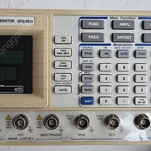 GW instek GFG-3015 함수발생기
