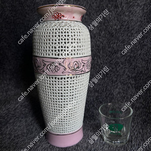 투각 도자기 화분 투각분 난화분 꽃병 화병 장식품