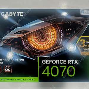GIGABYTE 지포스 RTX 4070 WINDFORCE OC V2 D6 12GB 미개봉