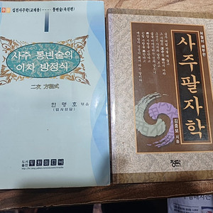 사주 통변술의 이차 방정식 /사주 팔자학.