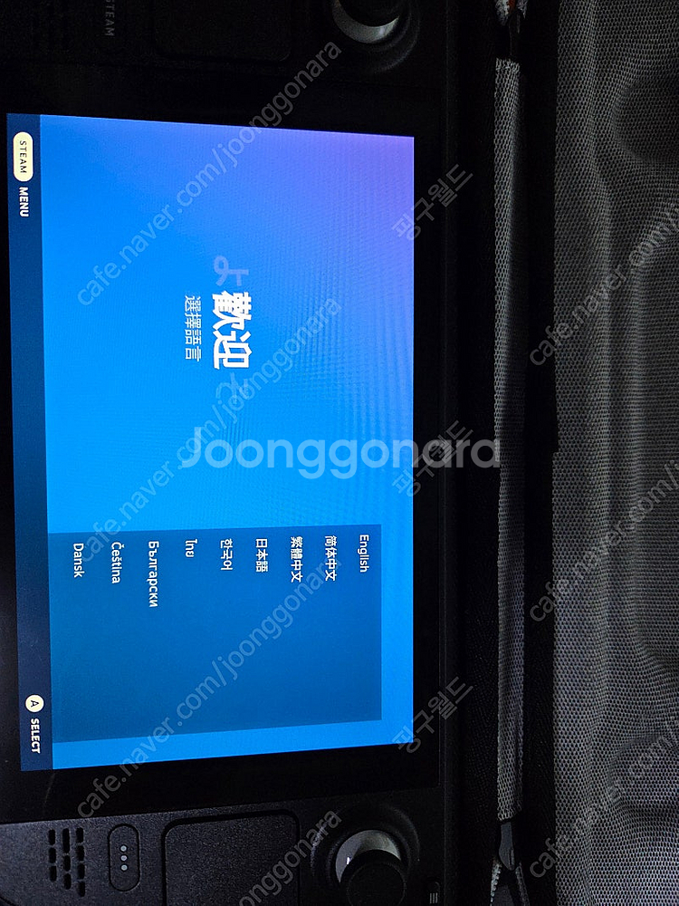 스팀덱 512 LCD + 512 sd카드 판매합니다--0