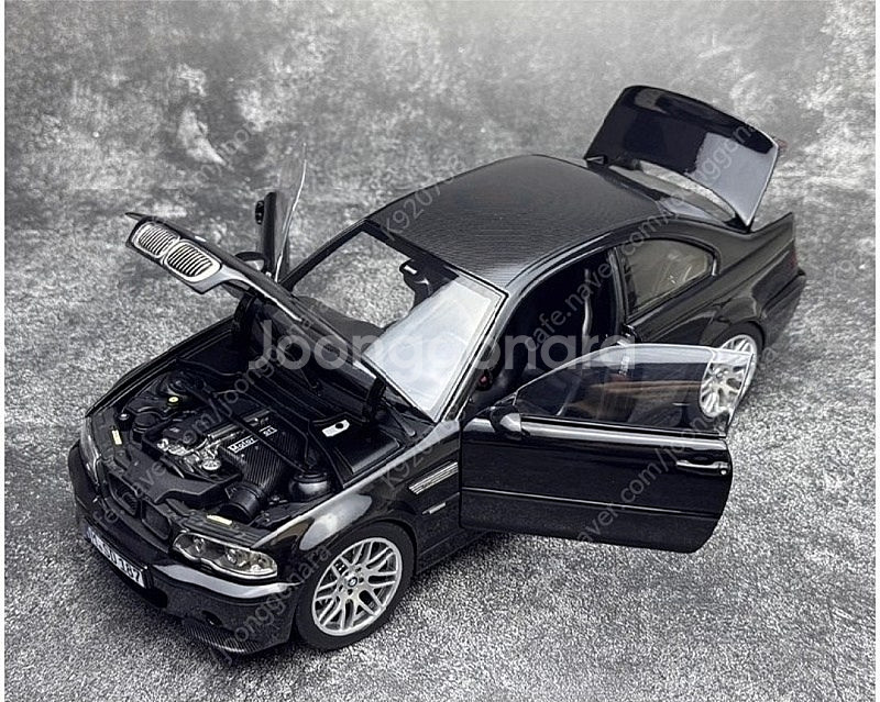 1:18 노레브 e46 m3 블랙 새상품 양도 다이캐스...--1
