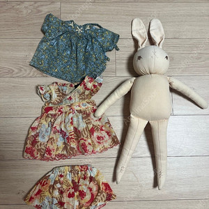 폴카닷 토끼인형 m +아폴리나 인형옷, 봉주르 인형옷 일괄
