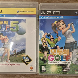 플스3(PS3) 모두의골프 2종 일괄 판매합니다.