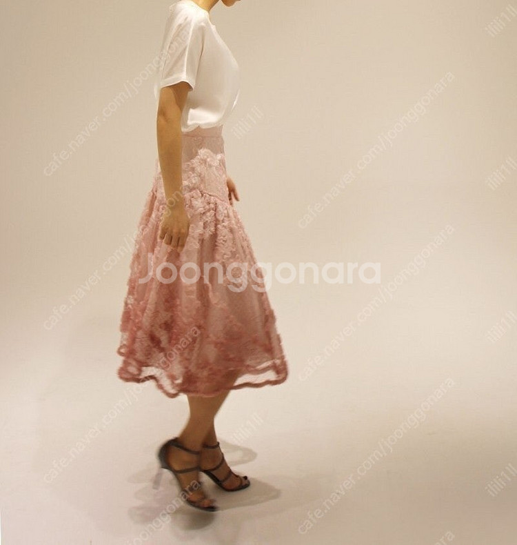 프롬엘로힘 프엘 그라데이션 스커트 42size--0