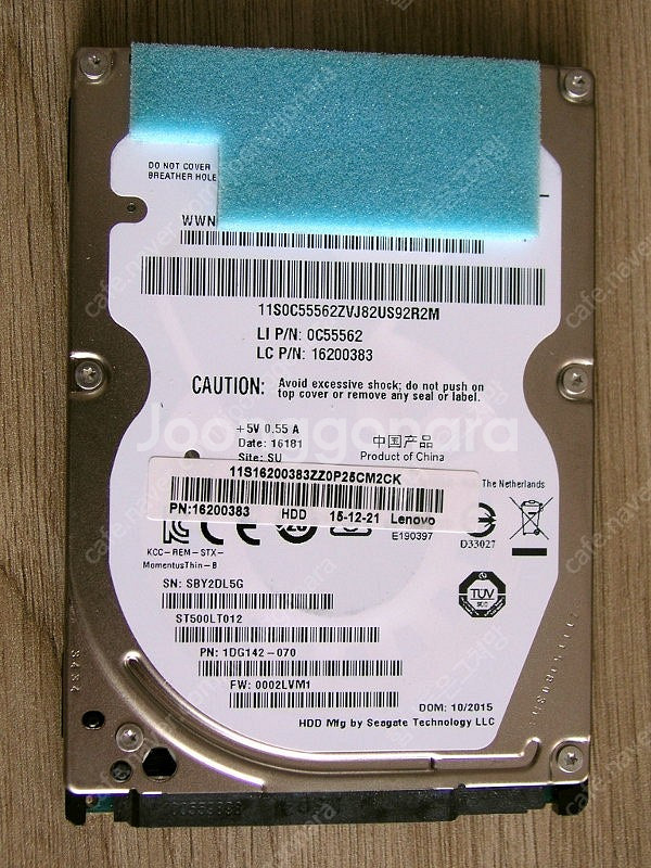 외장하드 500GB 9천--2