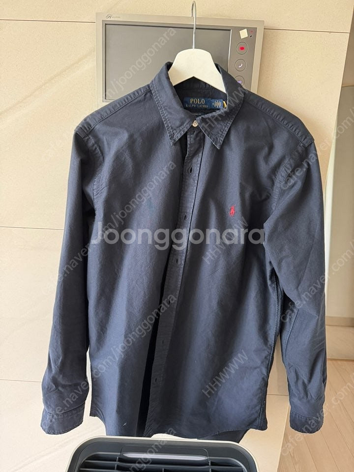 폴로 랄프로렌 옥스포드 셔츠 네이비 [M사이즈-클래식핏]--0