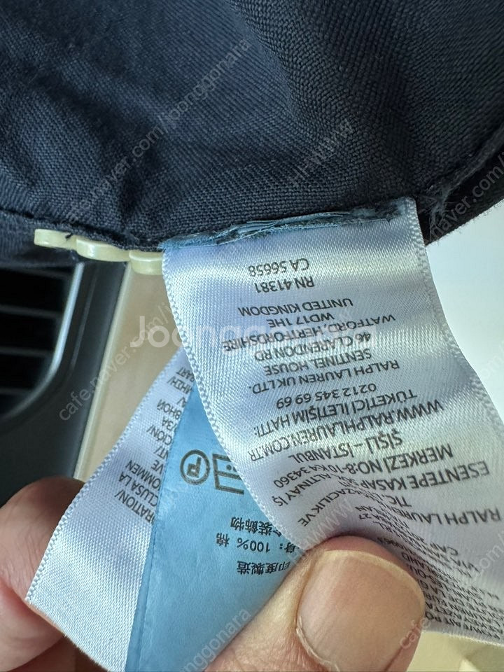 폴로 랄프로렌 옥스포드 셔츠 네이비 [M사이즈-클래식핏]--3