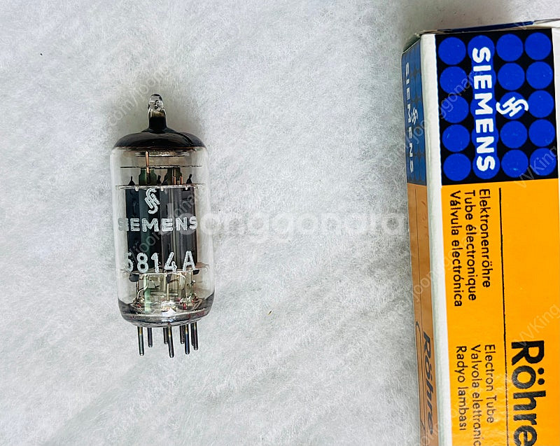 Siemens(SH)지멘스 5814/ECC82고신뢰관....--0