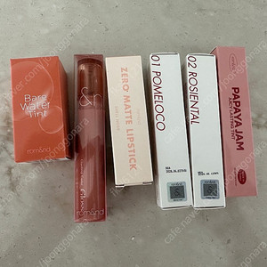 롬앤립스틱/듀앳립스틱/쉘누드/너티무브/너티베이그/로지엔탈/포멜로코/파파야잼