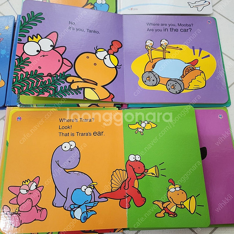 한국삐아제 다이노웁스 영어그림책 보드북--4