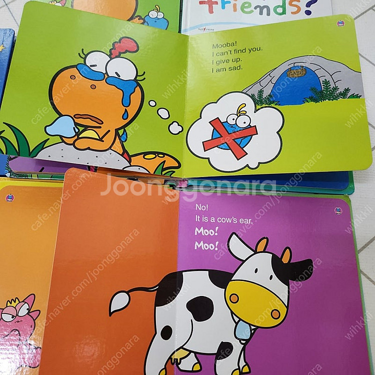 한국삐아제 다이노웁스 영어그림책 보드북--5