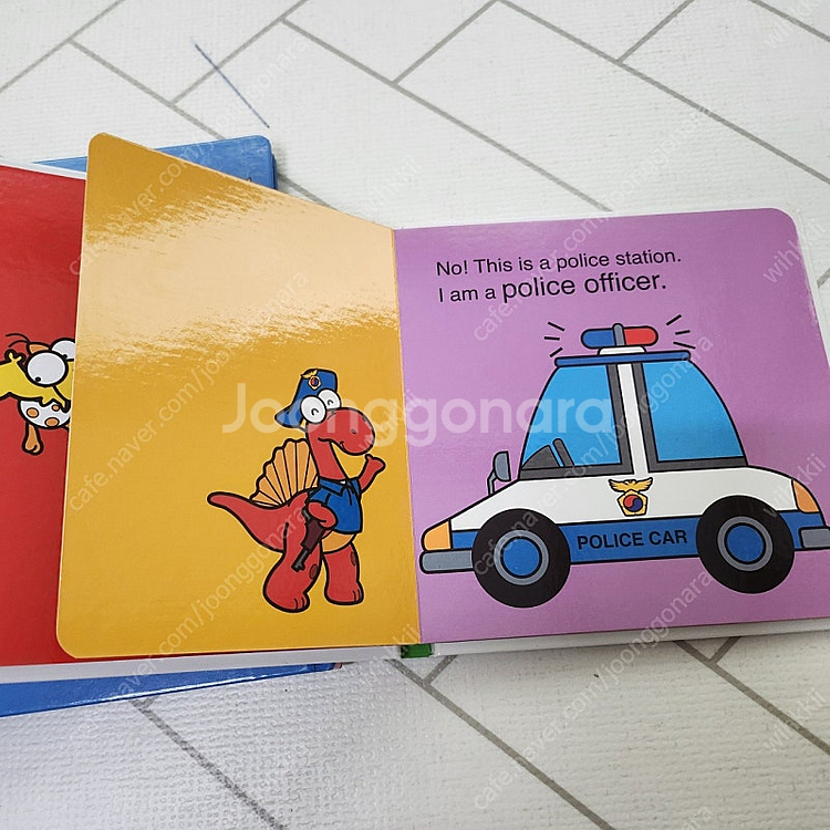 한국삐아제 다이노웁스 영어그림책 보드북--8