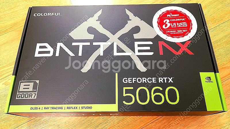 [미개봉] 지포스 RTX 5060 토마호크 EX D7 ...--0
