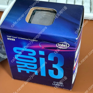 인텔 코어 i3-8100 CPU