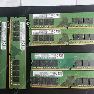 삼성 ddr4 16기가 메모리 두 개 한조 32기가