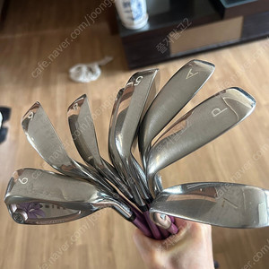 야마하 여성 아이언 팝니다.