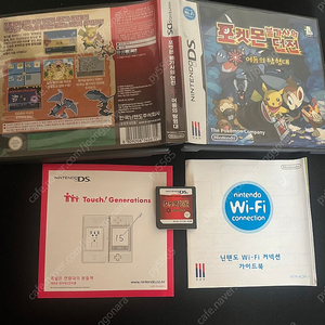 닌텐도DS 포켓몬 불가사의 던전 어둠의 탐험대