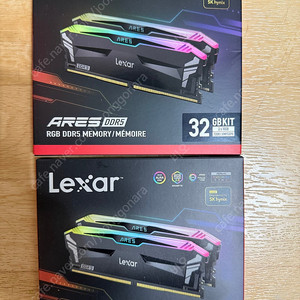ddr5 lexar 7200 cl34 16gb 램 4개 팝니다