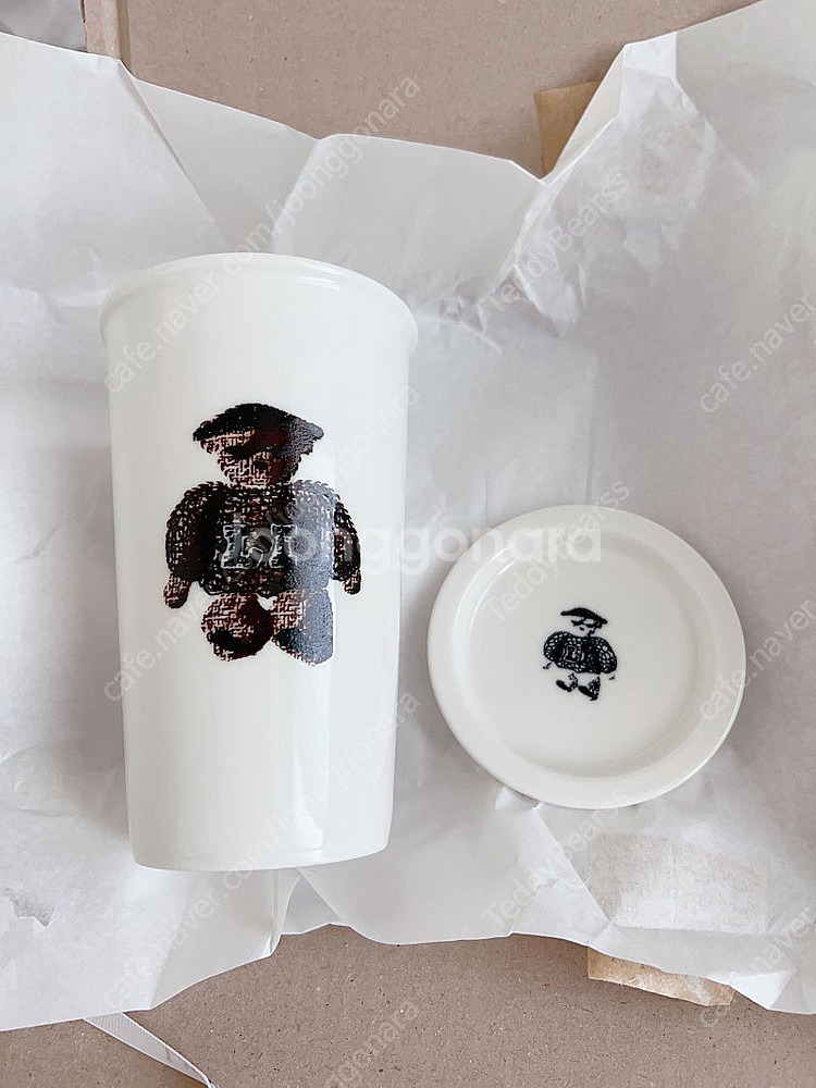 림인시스 LI BEAR. paradise long ice 컵 & 컵 커버--0