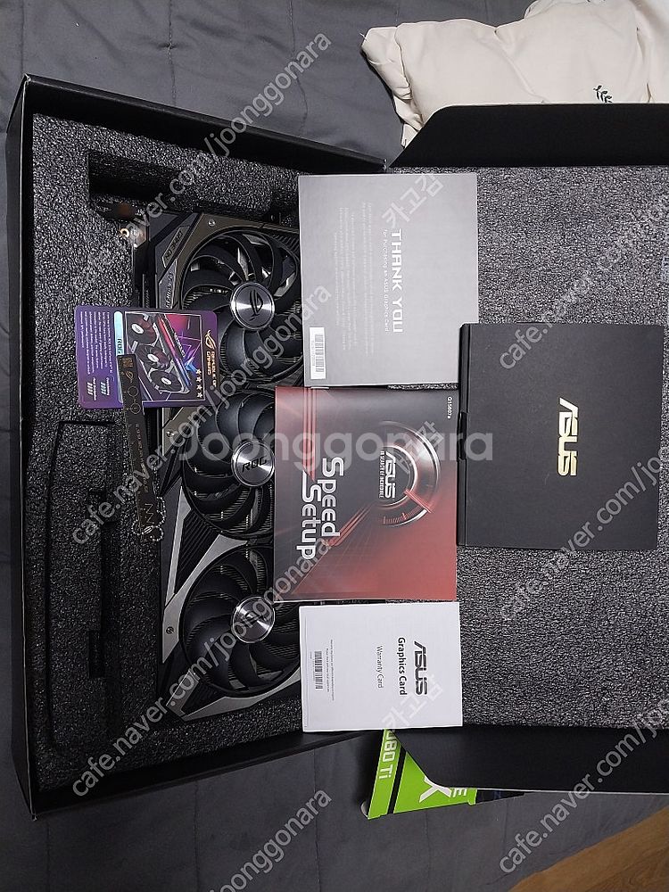 asus rog strix 3080ti 팝니다--6