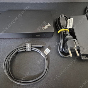 레노버 씽크패드 도킹스테이션(USB-C Gen2 10Gbps)