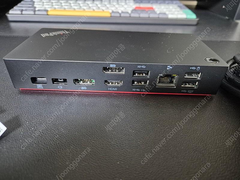 레노버 씽크패드 도킹스테이션(USB-C Gen2 10Gbps)--1