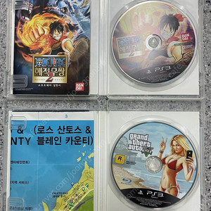 ps3 gta5 원피스해적무쌍2